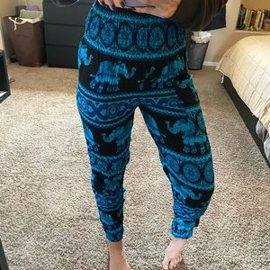 Boho harem pants